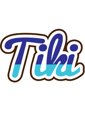 Tiki raining logo