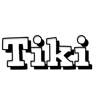 Tiki snowing logo