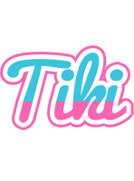 Tiki woman logo