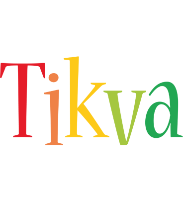 Tikva birthday logo