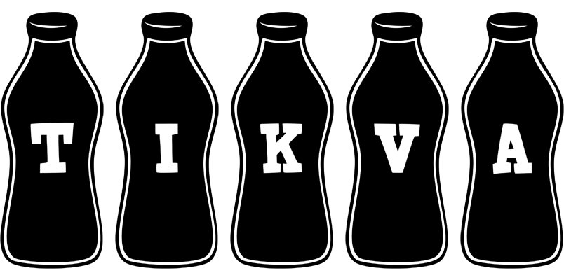 Tikva bottle logo