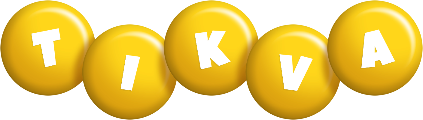 Tikva candy-yellow logo