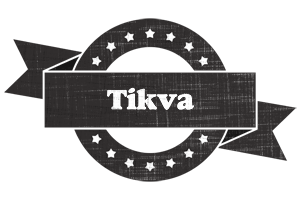 Tikva grunge logo