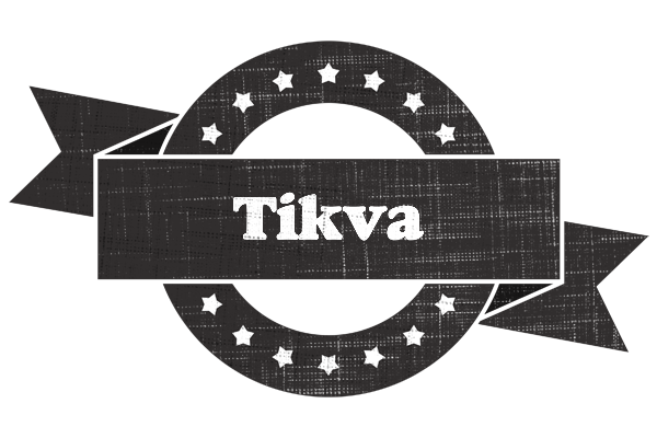 Tikva grunge logo