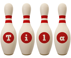 Tila bowling-pin logo