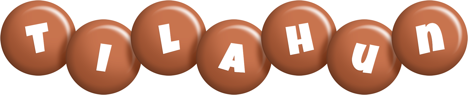 Tilahun candy-brown logo