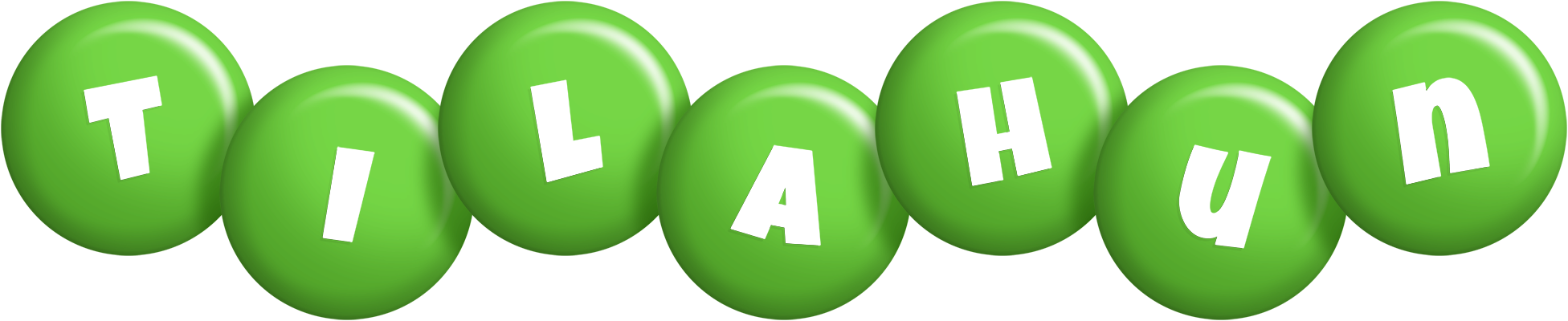 Tilahun candy-green logo