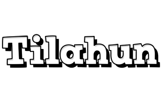 Tilahun snowing logo