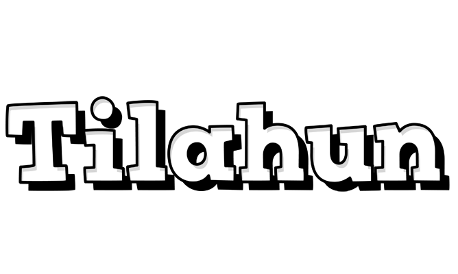 Tilahun snowing logo
