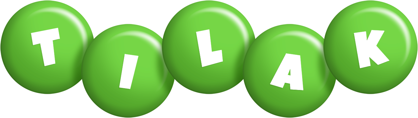 Tilak candy-green logo