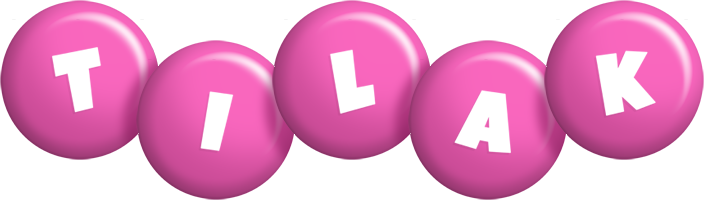 Tilak candy-pink logo