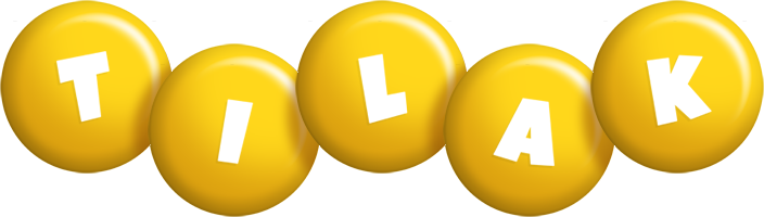 Tilak candy-yellow logo