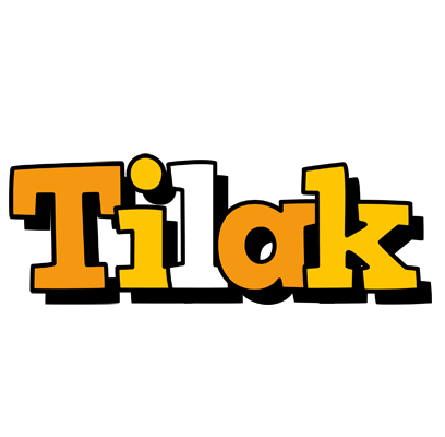 Tilak cartoon logo