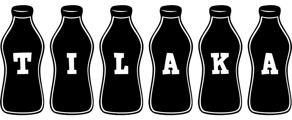 Tilaka bottle logo