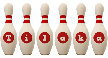 Tilaka bowling-pin logo