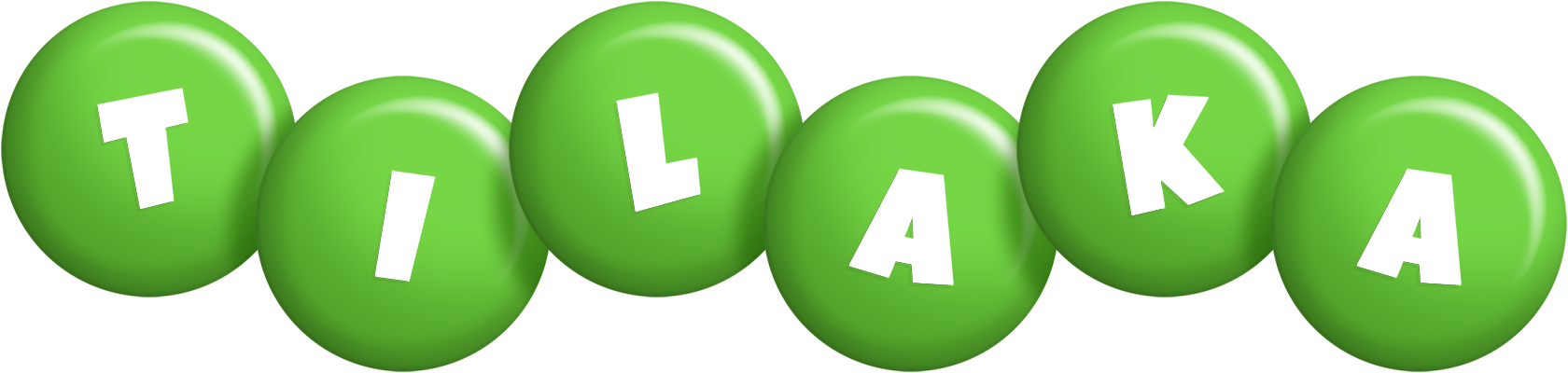 Tilaka candy-green logo