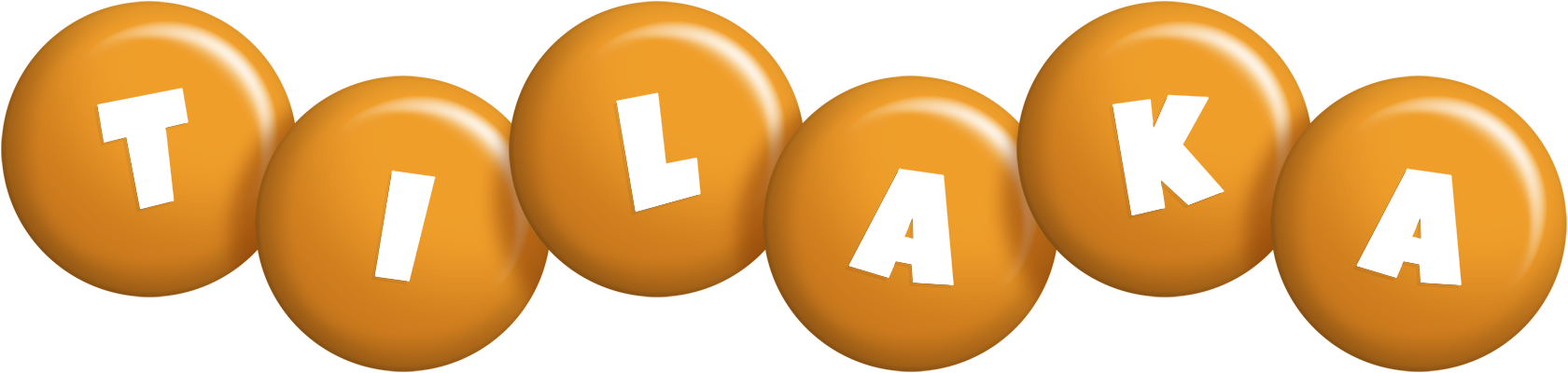 Tilaka candy-orange logo