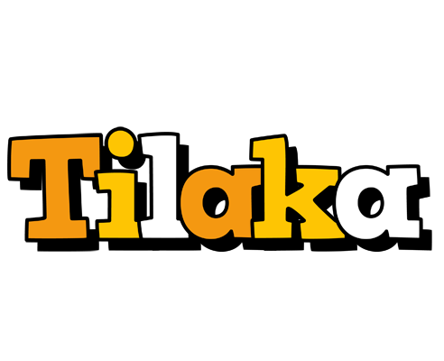 Tilaka cartoon logo