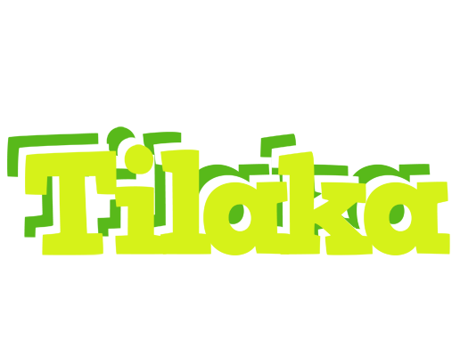 Tilaka citrus logo