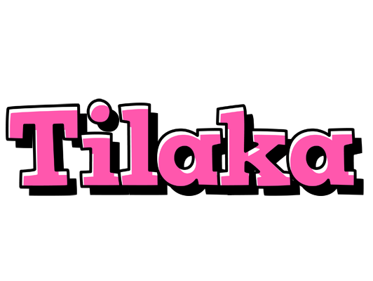 Tilaka girlish logo