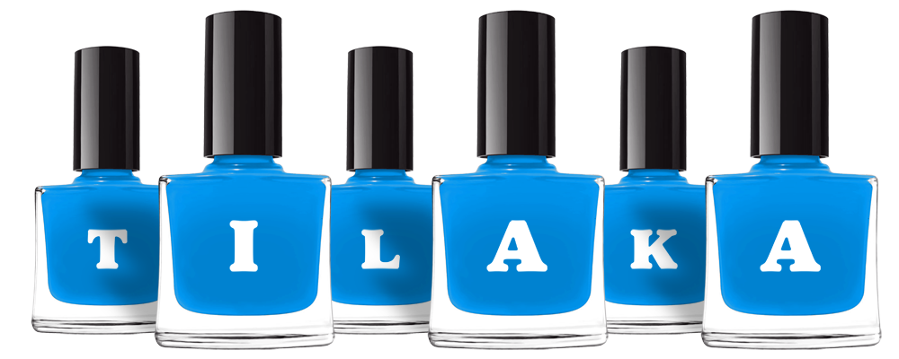 Tilaka glossy logo