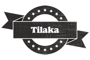 Tilaka grunge logo