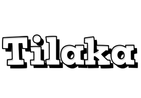 Tilaka snowing logo