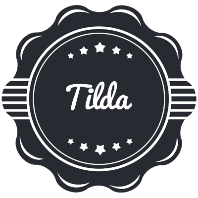 Tilda badge logo