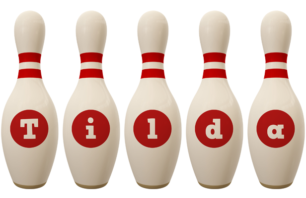 Tilda bowling-pin logo
