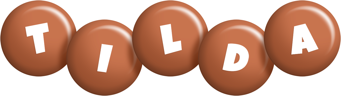 Tilda candy-brown logo