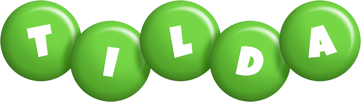 Tilda candy-green logo