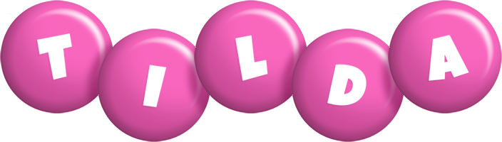 Tilda candy-pink logo