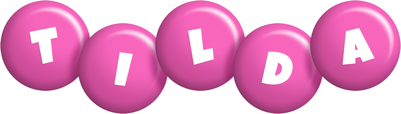Tilda candy-pink logo