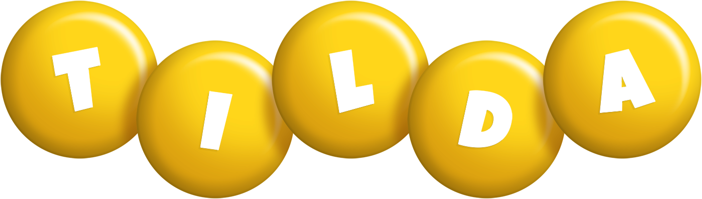 Tilda candy-yellow logo