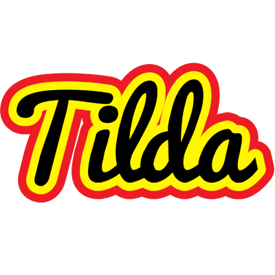 Tilda flaming logo