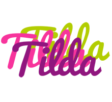 Tilda flowers logo