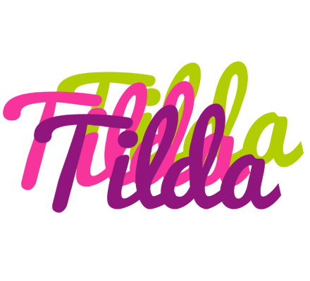 Tilda flowers logo