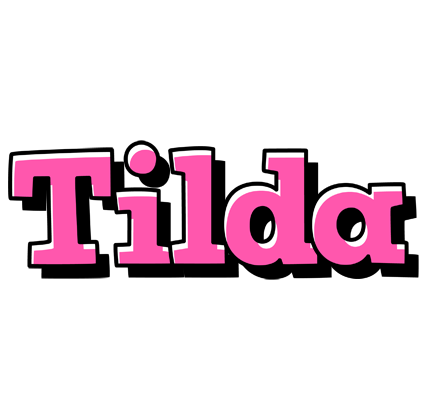 Tilda girlish logo