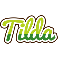 Tilda golfing logo