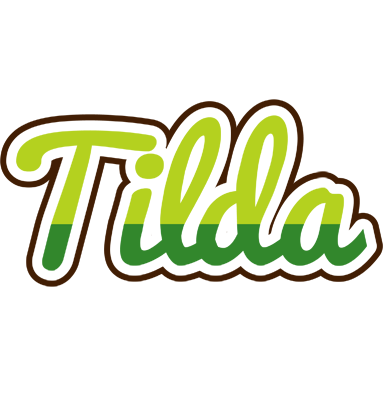 Tilda golfing logo