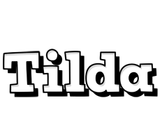 Tilda snowing logo