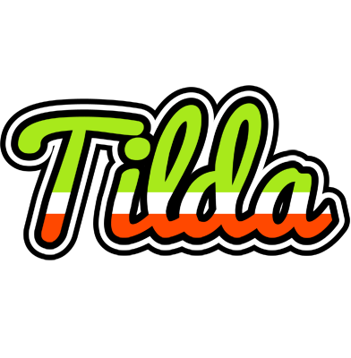 Tilda superfun logo