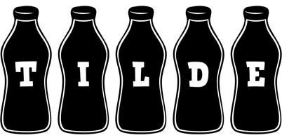 Tilde bottle logo