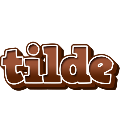 Tilde brownie logo