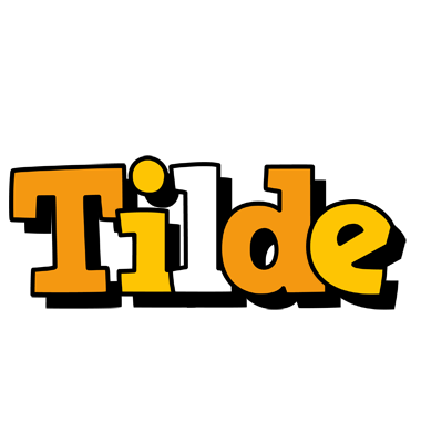 Tilde cartoon logo