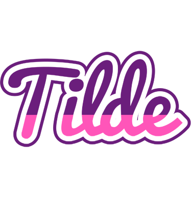 Tilde cheerful logo