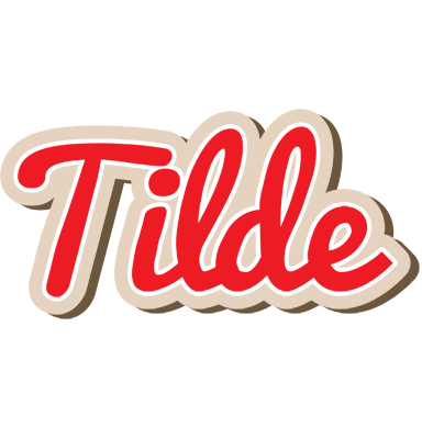 Tilde chocolate logo
