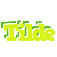 Tilde citrus logo