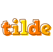 Tilde desert logo