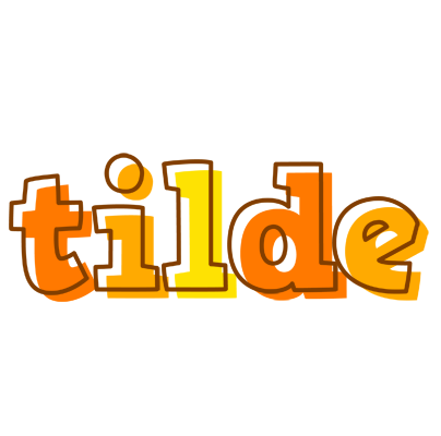Tilde desert logo